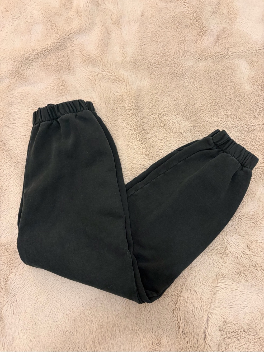 Brandy Melville dark green Elastic-Waist Joggers